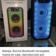 Bocina Bluetooth recargable 6.5mas de 4 horas de carga, USB, Bluetooth #52398072 - Img 54480060