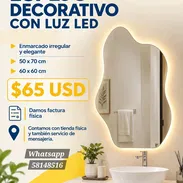 ESPEJO DECORATIVO CON LUZ LED - Img 58270619