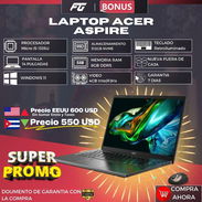 LAPTOP Acer Ryzen 5 8GB RAM 2TB - Img 46189506