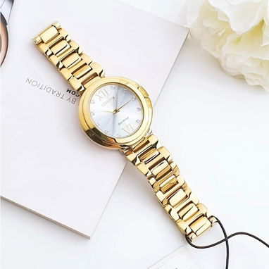 CITIZEN ECODRIVE CAPELLA PARA MUJER (EX1512-53A) DE 34MM , NUEVO A ESTRENAR POR USTED , CRISTAL DE ZAFIRO 58049738 - Img 110487890