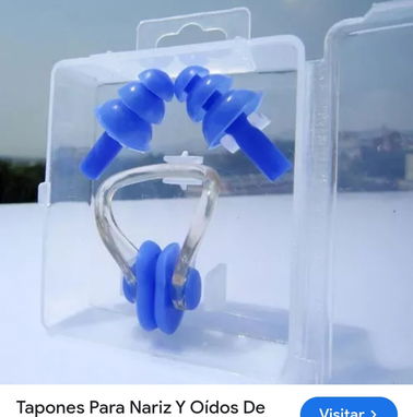 TAPONES DE NATACIÓN PARA NARIZ Y OÍDO. PARA PLAYA, PISCINA - Img 68064789
