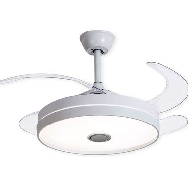 🌹Lámpara Inteligente (4 en 1)🎁con bocina bluetooth integrada en el centro  (lampara, ventilador de techo, extractor) - Img 126425924