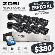 KIT DE 8 CÁMARAS 8 CANALES 1TB DISCO DURO - Img 57545322