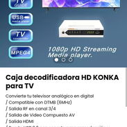 Caja decodificadora HD Konka para TV. Nueva - Img 49885084