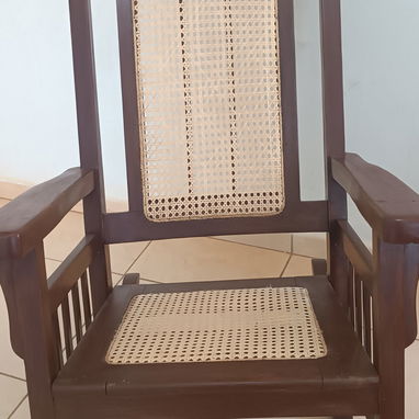 Vendo pareja de sillones antiguos recién reparados en buen estado, 30mil x transferencia a la mitad, 58256384 - 3/5