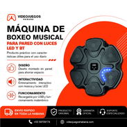 Disponible: Máquina de Boxeo Musical para Pared con Luces y BT | videojuegoshabana.com - Img 56041467
