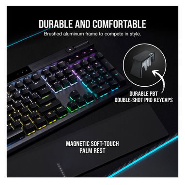 KIT GAMER DE MOUSE LOGITECH(G502 HERO) + TECLADO CORSAIR K70 PRO|NEGROS_RGB|MECANICO|25600 DPI|EN CAJA-SELLADOS!!. - Img 103036662