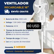 Ventilador recargable - Img 55930888