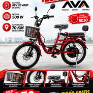 BICICLETA ELÉCTRICA AVA Precio: 1050 USD - Img 57405484