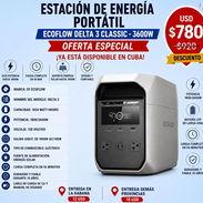 🚨🔥ECOFLOW Delta 3 CLASSIC 3600 W✨ Detalles en la Imagen🪩 - Img 55875126