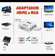 Adaptador HDMI a RCA original - Img 45958011