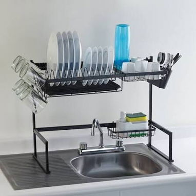Escurridor metálico premium de 1 tina - 2/2