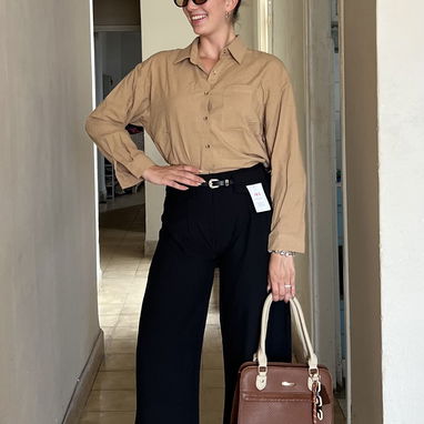 Conjunto de camisa y pantalón de vestir - Img 125168746
