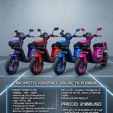 Bicimotos ‼️en venta a estrenar por usted  ‼️ - 4/4
