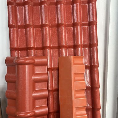 Tejas de Asa y Resina Rojas y Tejas PVC blancas - Img 124295299