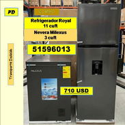 PD-617-PD-Combo Refrigerador Royal 11cuft Nevera Milexus 3 cuft....710 USD...51596013...Transporte incluido - Img 55959165