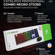 Combo de Teclado y Mouse RGB cables USB 25 USD - Img 57021249