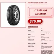 Neumaticos EG ES82 225/70R16 103T con Transporte Llanta Radial EG ES82 225/70R16 103T Rin 16 VPT-0165 - Img 58077013