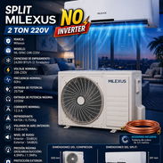 ❄️ NO INVERTER❄️ SPLIT MILEXUS 24000 BTU - 220V. MENSAJERÍA CON FACTURA Y GARANTÍA. 📲 54833699 - Img 56111793