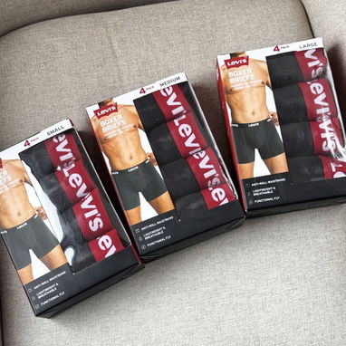 CALZONCILLOS LEVIS ORIGINALES PACK DE 4 - 4/10