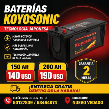 Baterías autos y moto 12v7ah,9,45,60,75,90,150,200ah - Img 123101257
