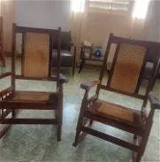 vendo sillones de caoba antiguos de uso en buen estado. - Img 45814999