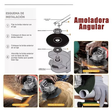 Kit de herramientas, Con todos sus aditamentos, 2 Baterías de 48 volt - Img 114674589