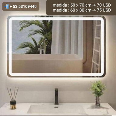 🪞Espejos led modernos de 1 metro  Grandes 🪞 - Img 122708981