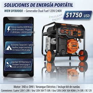 Planta Dual Fuel (Gasolina/Propano) – 120V/240V WEN 8000 W - Img 57037473
