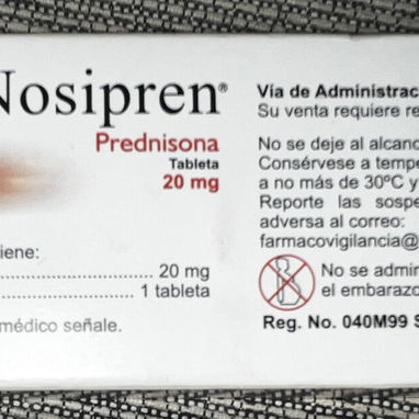 Ibuprofeno en suspensión/Prednisona/Gabapentina - 4/4