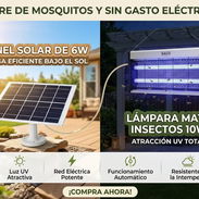 ⚡Lámparas eléctricas para matar mosquitos y moscas de tubos LED con y sin panel solar - Img 56759288