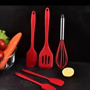 Juego de utensilios de cocina de gel de sílice silicola - Img 56909467