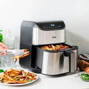 Freidora de Aire Bella PRO 6QT Acero Inoxidable con Pantalla Táctil - Img 56677905
