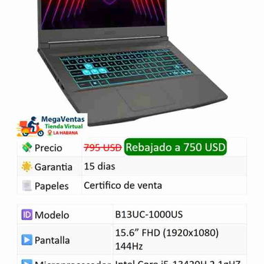 Laptop y monitor - Img 118564942