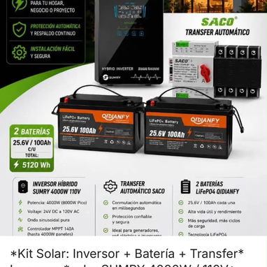 Kit solares baterías y mucho más - 4/10