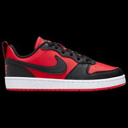 (X) Zapatillas Nike Court Borough Low en rojo y negro $84.00 - Img 57073913