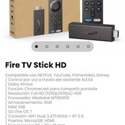 Fire TV Stick HD Compatible con NETFLIX, YouTube, PrimeVideo, Disney - Img 57399530