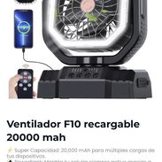 VENTILATOR RECARGABLE F10 - Img 56605568