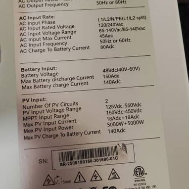 Inversor solar 6kw Desmatt nuevo en caja 110 y 220v - 2/2