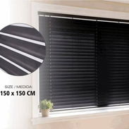 Persianas Medida: 150 × 150 cm Precio: 90 usd Disponibilidad de colores: blanco, negro, beige, carmelita  58080802 - Img 58119215