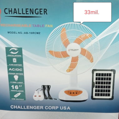 Ventiladores de pedestal recargable nuevos en cajas - Img 125192657