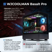 Chasis Pecera WJ Coolman Micro ATX 9 fanes incluídos - Img 56381582