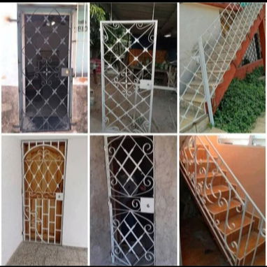 Se fabrican puertas, ventanas y rejas, pintadas con sus cristales y con su yale y trasporte incluido listas para poner - Img 122782215