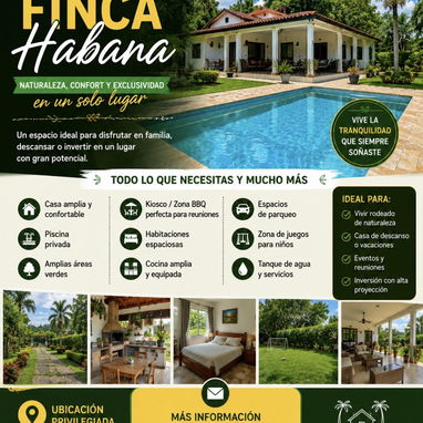 Finca casa con piscina - Img 121049155
