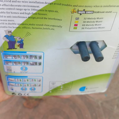 Vendo timbre inhalambrico de corriente, nuebo - Img 122943041