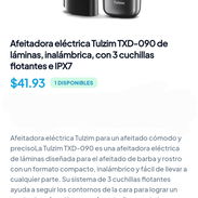 Maquina de Afeitar eléctrica Tulzim - Img 56624823