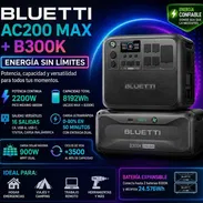 ⚡ BLUETTI AC 200 MAX + Batería Extra B300K 🧾 - Img 57613215