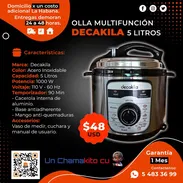 🥘 REINA 🥘 OLLA REINA MULTIFUNCIÓN DECAKILA 5 LITROS. MENSAJERÍA CON FACTURA Y GARANTÍA. TLF 54833699 - Img 53659786