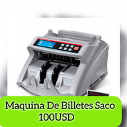 Maquina contadora de billetes marca SACO 🤑 TEE - Img 56238787