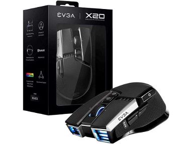 0km✅ Mouse EVGA X20 Black 📦 Inalámbrico, 16000dpi ☎️56092006 - Img main-image